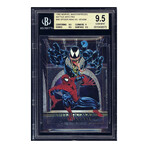 1992 Skybox Marvel Masterpieces Battle Spectra #4D Spider-Man vs Venom // BGS 9.5 Gem Mint