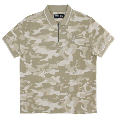 Smokescreen Short Sleeve Pique Polo // Sand Camo (S)