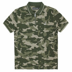 Smokescreen Short Sleeve Pique Polo // Army Camo (M)