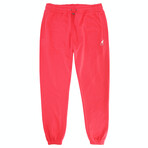 Embroidered Jogger // Coral (S)