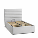 Nina Storage Bed // Twin Size // Gray