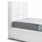 Maci Storage Bed // Twin Size // White