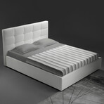 Selena Storage Bed // Full Size // White