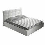 Selena Storage Bed // Full Size // White