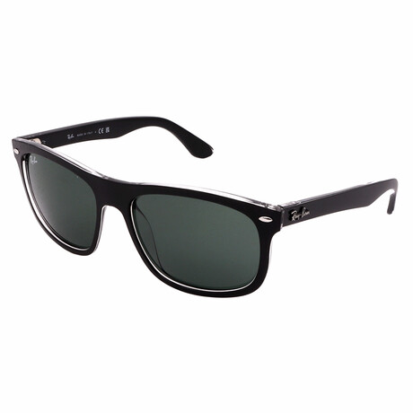 Men's Square RB4226 605271 Non-Polarized Sunglasses // Black +Dark Green