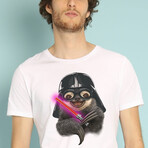 Darth Sloth T-Shirt // White (S)