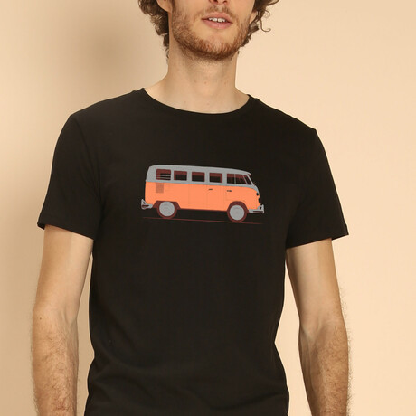 Red Van T-shirt // Black (S)