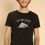 Let Me Sleep T-shirt // Black (S)