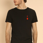 King T-shirt // Black (S)