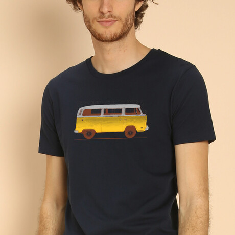 Combi T-shirt // Navy (S)