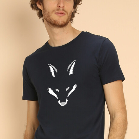 Foxy Shape T-Shirt // Navy (S)