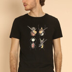 Beetles T-shirt // Black (S)