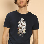 Zoo Escape T-shirt // Navy (S)