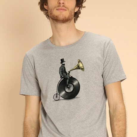 Music Man T-shirt // Gray (S)
