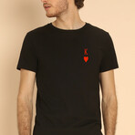King T-shirt // Black (S)