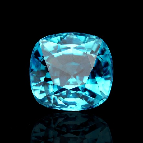 Faceted Blue Zircon // 9.20 Carats