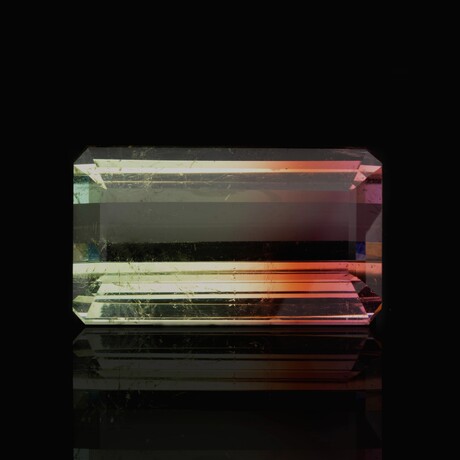 Faceted Watermelon Tourmaline // 51.95 Carats