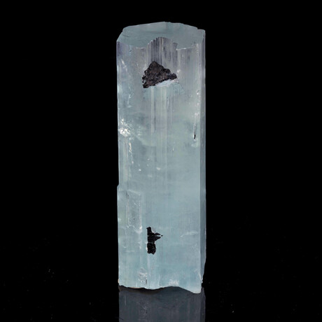 Aquamarine With Schorl // 379 Grams