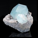 Aquamarine on Muscovite // 297 Grams