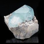 Aquamarine on Muscovite // 297 Grams