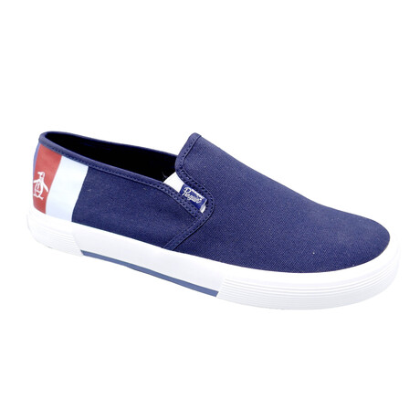 Sam Stripe Slip On // Navy (US: 7)