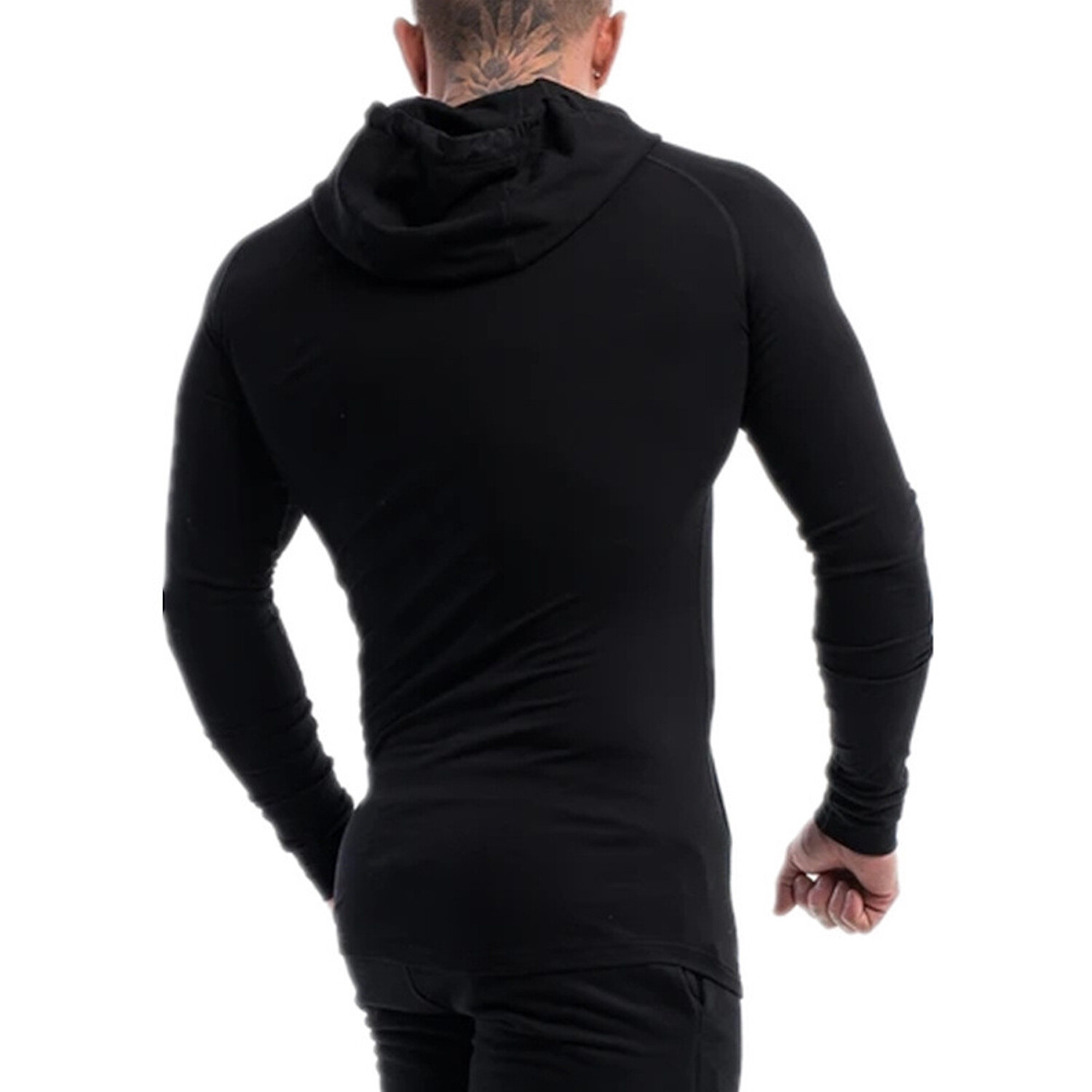 Contrast Stripe Tracksuit // Black + White (M) Celino Workout Wear