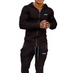 Fitted Tracksuit // Black (M)