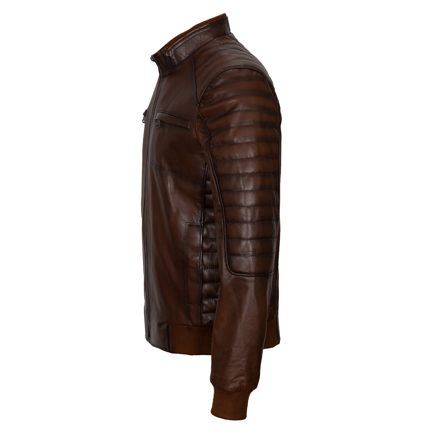 George Leather Jacket // Chestnut (L) - Upper Project PERMANENT STORE ...