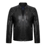 Liam Leather Jacket // Black (XL)