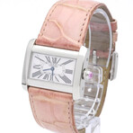 Cartier Ladies Mini Tank Divan Quartz // W6301455 // Pre-Owned