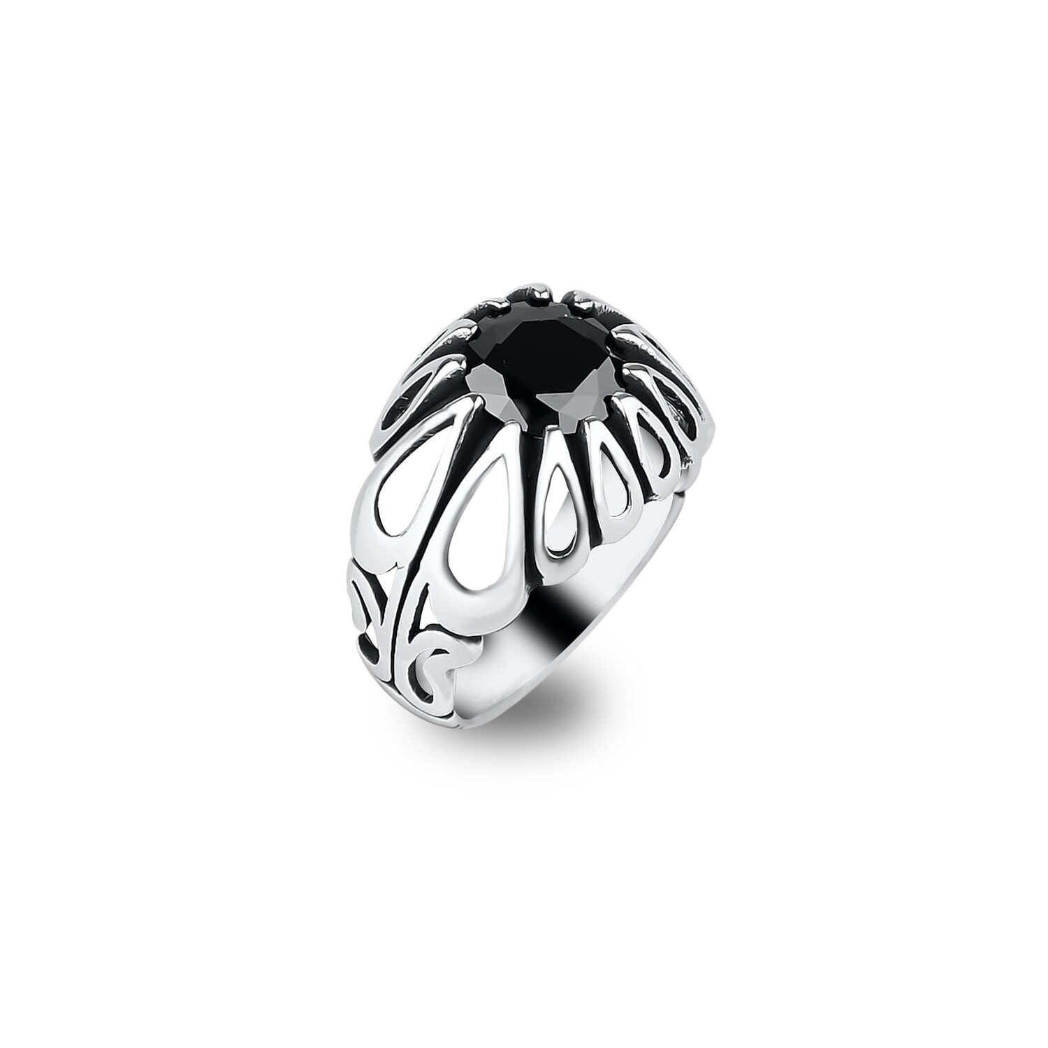 Pinky Onyx Ring (5) - Ephesus Jewelry: Men's Rings - Touch of Modern