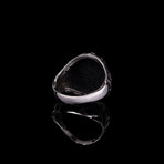 Black Desert Ring with Pave Stones (6.5)