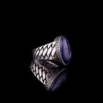 Real Lapis Lazuli Ring (8)
