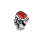 Red Carnelian Ring (8.5)