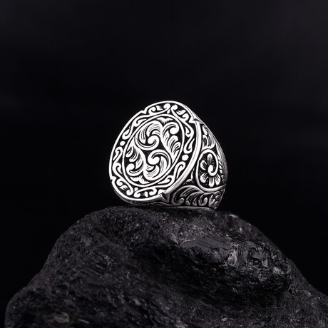 Engraved Oval Ring (5)