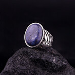 Real Lapis Lazuli Ring (7.5)