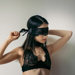 Malia Lace Blindfold // Black (OS)