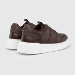 Fagus Nappa Leather Men's Sneaker // Brown (Euro: 39)