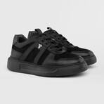 Citrus Antique Leather Men's Sneaker // Black (Euro: 40)