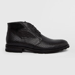 Avena Printed Leather Men's Boot // Black (Euro: 45)