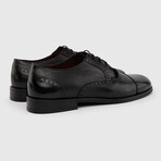 Funchal Buffalo-Deer Leather Men's Oxford // Black (Euro: 39)