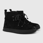 Jarip Suede Leather Men's Boot // Black (Euro: 41)