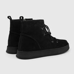 Jarip Suede Leather Men's Boot // Black (Euro: 40)