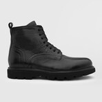 Sorbus Floater Leather Men's Boot // Black (Euro: 41)