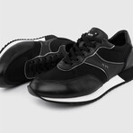 Bran Leather Men's Sneaker // Black (Euro: 41)