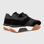 Lassi Suede Leather Men's Sneaker // Black (Euro: 44)