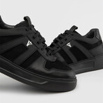 Citrus Antique Leather Men's Sneaker // Black (Euro: 44)