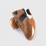 Roni Saddle Suede Leather Men's Sneaker // Brown (Euro: 44)