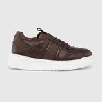 Fagus Nappa Leather Men's Sneaker // Brown (Euro: 41)