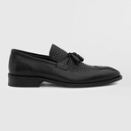 Lumi Antique Leather Men's Loafer // Black (Euro: 44)